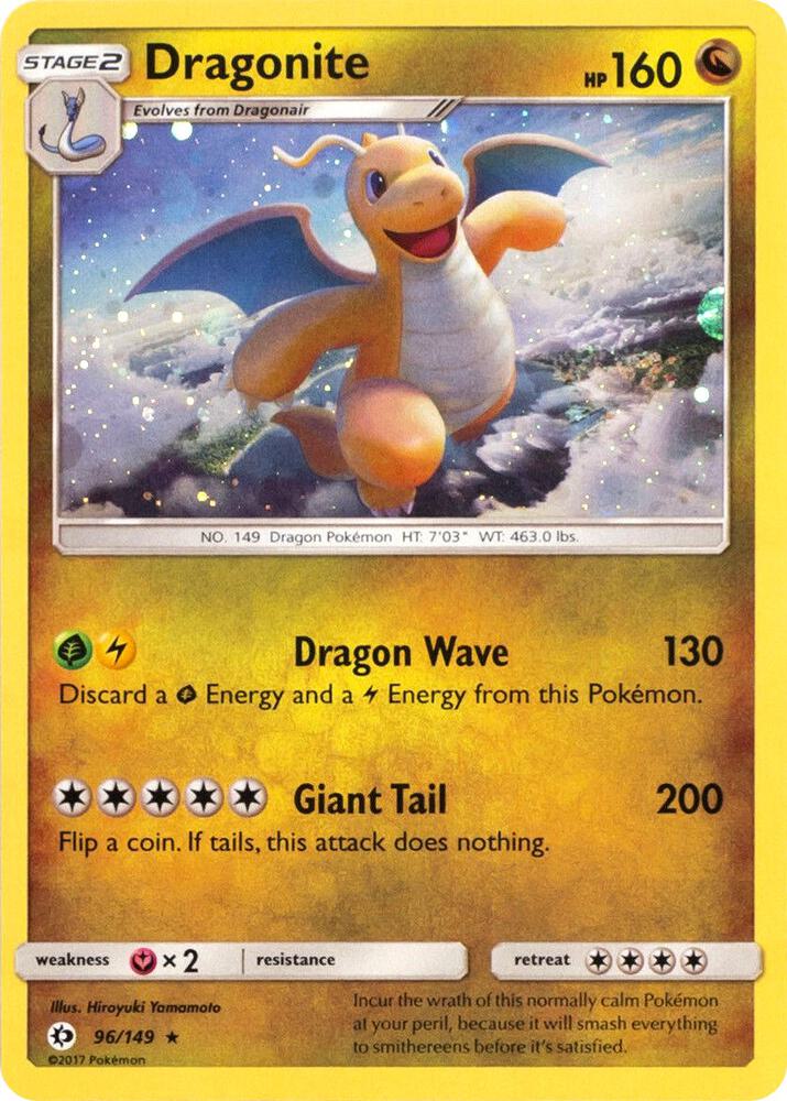 Dragonite - 96/149 (Cosmos Holo) [Miscellaneous Cards & Products] 096/149