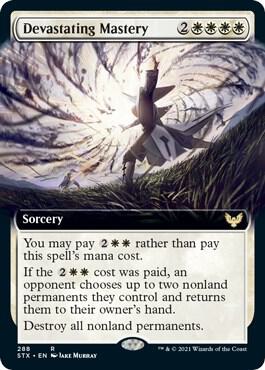 Devastating Mastery (Extended Art) [Strixhaven: School of Mages] 288