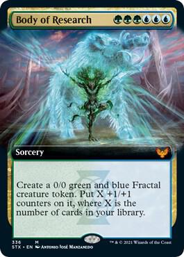 Body of Research (Extended Art) [Strixhaven: School of Mages] 336