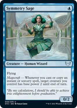 Symmetry Sage [Strixhaven: School of Mages] 56