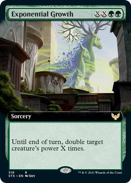 Exponential Growth (Extended Art) [Strixhaven: School of Mages] 318