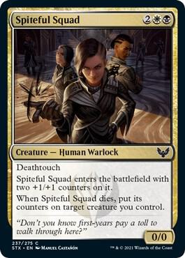 Spiteful Squad [Strixhaven: School of Mages] 237