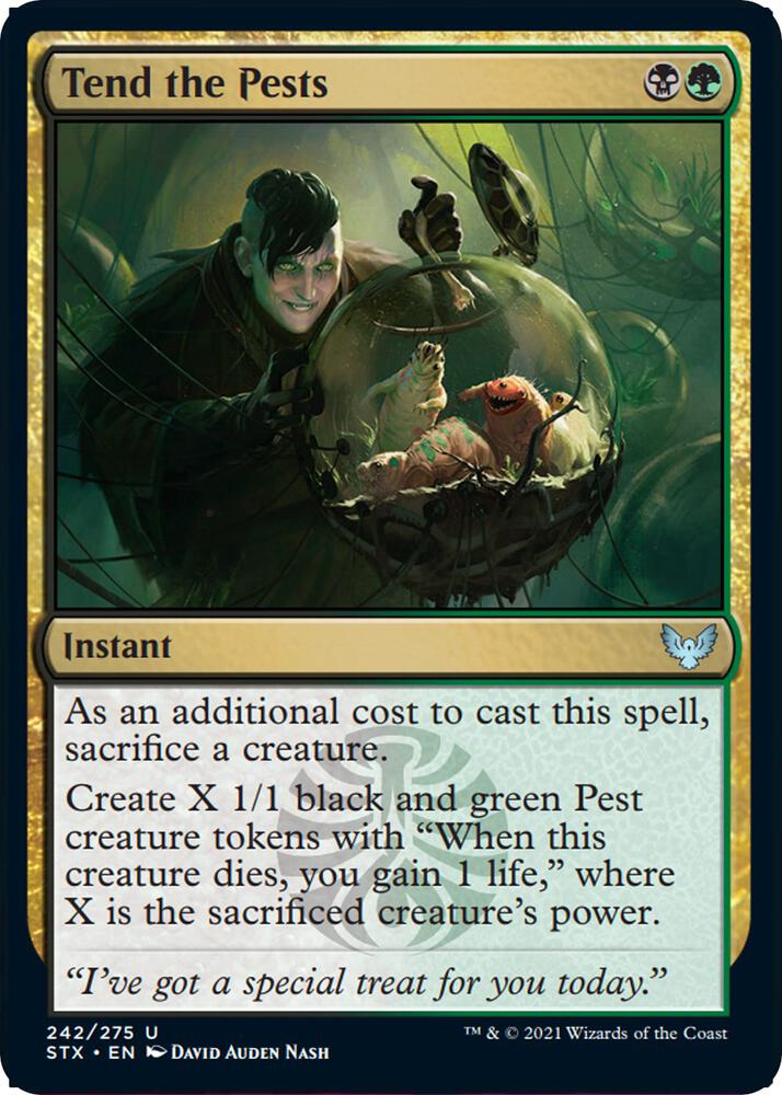 Tend the Pests [Strixhaven: School of Mages] 242