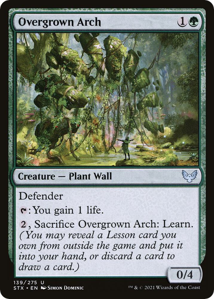 Overgrown Arch [Strixhaven: School of Mages] 139