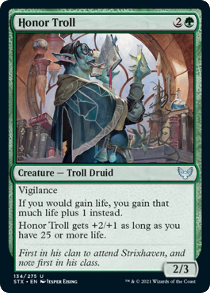 Honor Troll [Strixhaven: School of Mages] 134