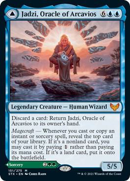 Jadzi, Oracle of Arcavios [Strixhaven: School of Mages] 151