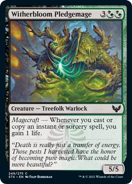 Witherbloom Pledgemage [Strixhaven: School of Mages] 249