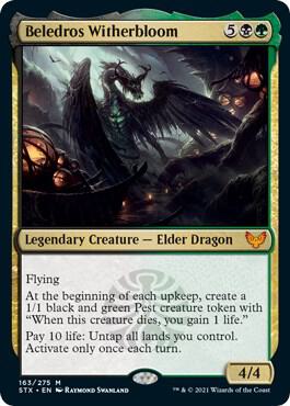 Beledros Witherbloom [Strixhaven: School of Mages] 163