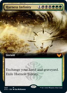 Harness Infinity (Extended Art) [Strixhaven: School of Mages] 343