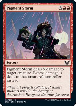 Pigment Storm [Strixhaven: School of Mages] 111
