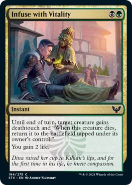 Infuse with Vitality [Strixhaven: School of Mages] 194