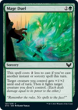 Mage Duel [Strixhaven: School of Mages] 137