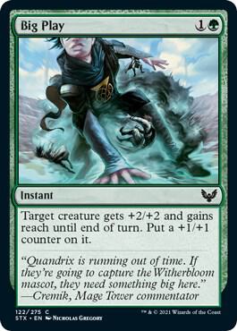 Big Play [Strixhaven: School of Mages] 122