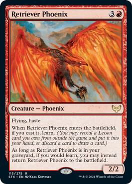 Retriever Phoenix [Strixhaven: School of Mages] 113
