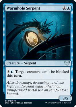 Wormhole Serpent [Strixhaven: School of Mages] 62