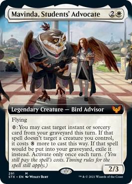 Mavinda, Students' Advocate (Extended Art) [Strixhaven: School of Mages] 291