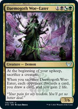 Daemogoth Woe-Eater [Strixhaven: School of Mages] 175