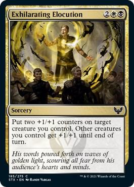 Exhilarating Elocution [Strixhaven: School of Mages] 185