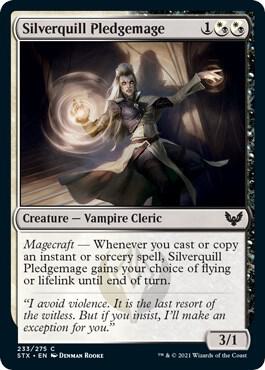 Silverquill Pledgemage [Strixhaven: School of Mages] 233