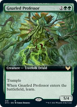 Gnarled Professor (Extended Art) [Strixhaven: School of Mages] 319