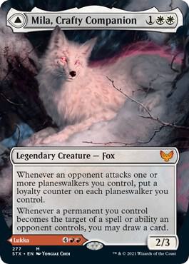 Mila, Crafty Companion (Borderless) [Strixhaven: School of Mages] 277