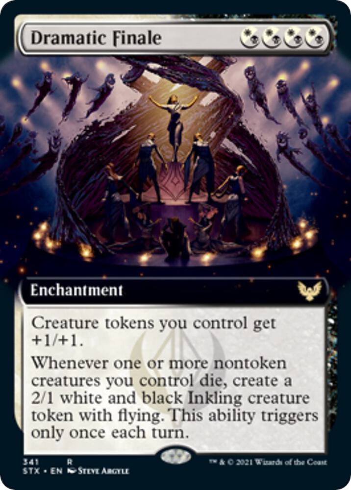 Dramatic Finale (Extended Art) [Strixhaven: School of Mages] 341