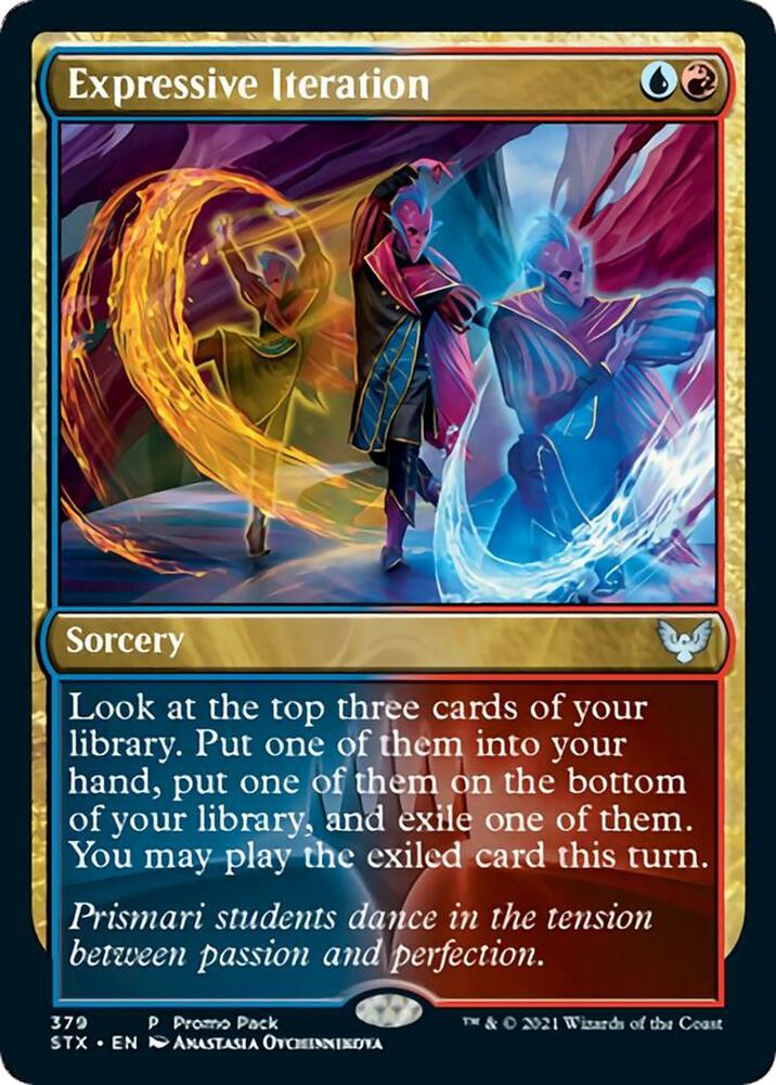 Expressive Iteration [Promo Pack: Strixhaven] 379