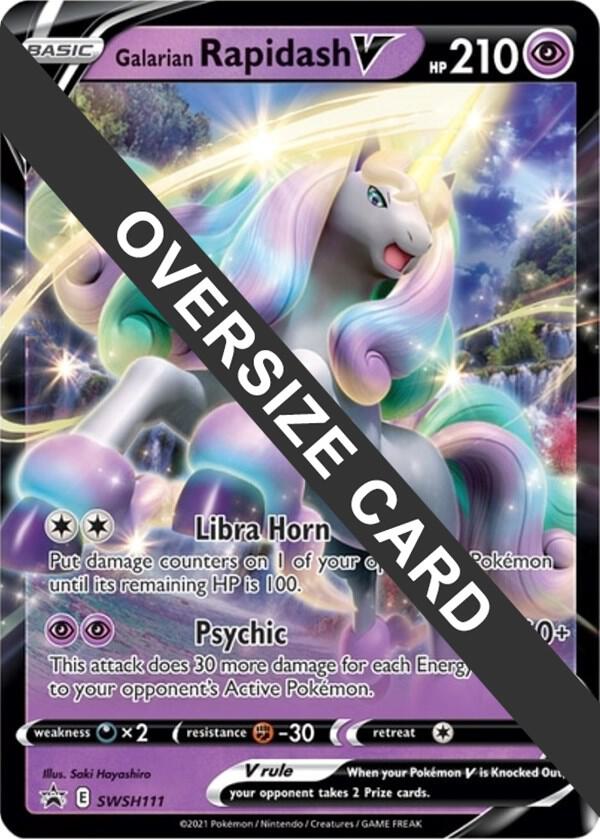 Galarian Rapidash V - SWSH111 [Jumbo Cards] SWSH111