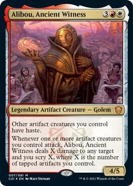 Alibou, Ancient Witness [Commander 2021] 7