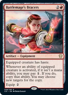 Battlemage's Bracers [Commander 2021] 48