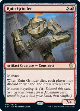 Ruin Grinder [Commander 2021] 57