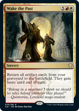 Wake the Past [Commander 2021] 75