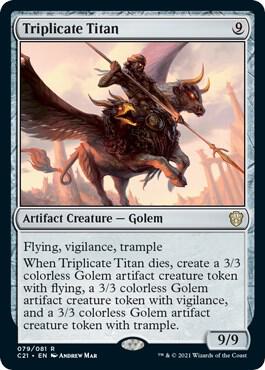 Triplicate Titan [Commander 2021] 79