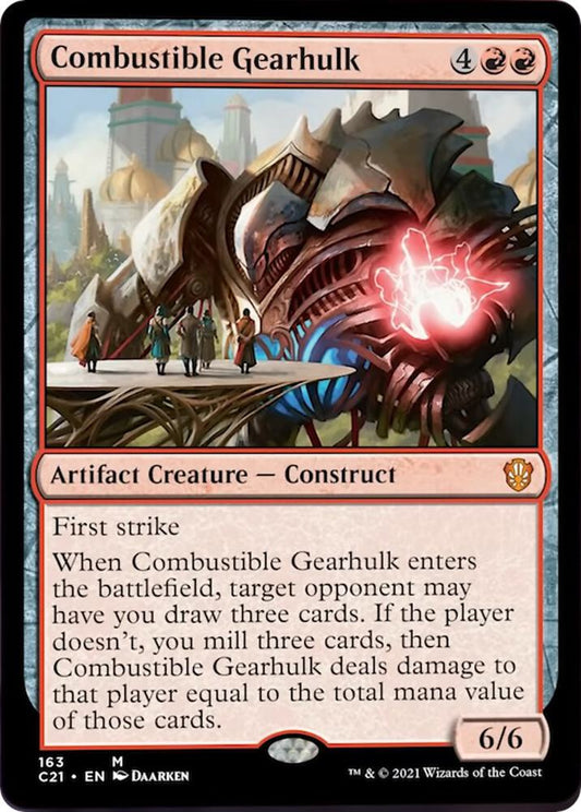 Combustible Gearhulk [Commander 2021] 163