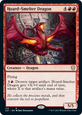 Hoard-Smelter Dragon [Commander 2021] 173
