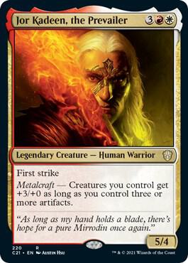 Jor Kadeen, the Prevailer [Commander 2021] 220