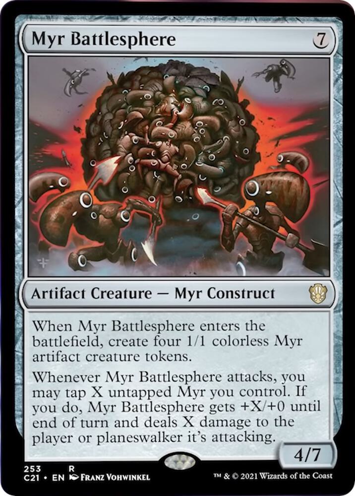 Myr Battlesphere [Commander 2021] 253