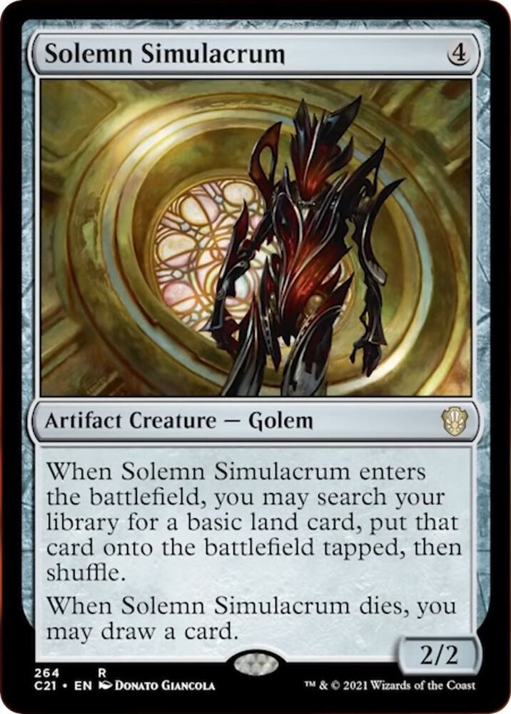 Solemn Simulacrum [Commander 2021] 264