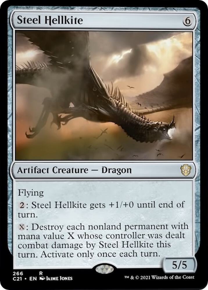 Steel Hellkite [Commander 2021] 266
