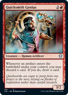 Quicksmith Genius [Commander 2021] 178