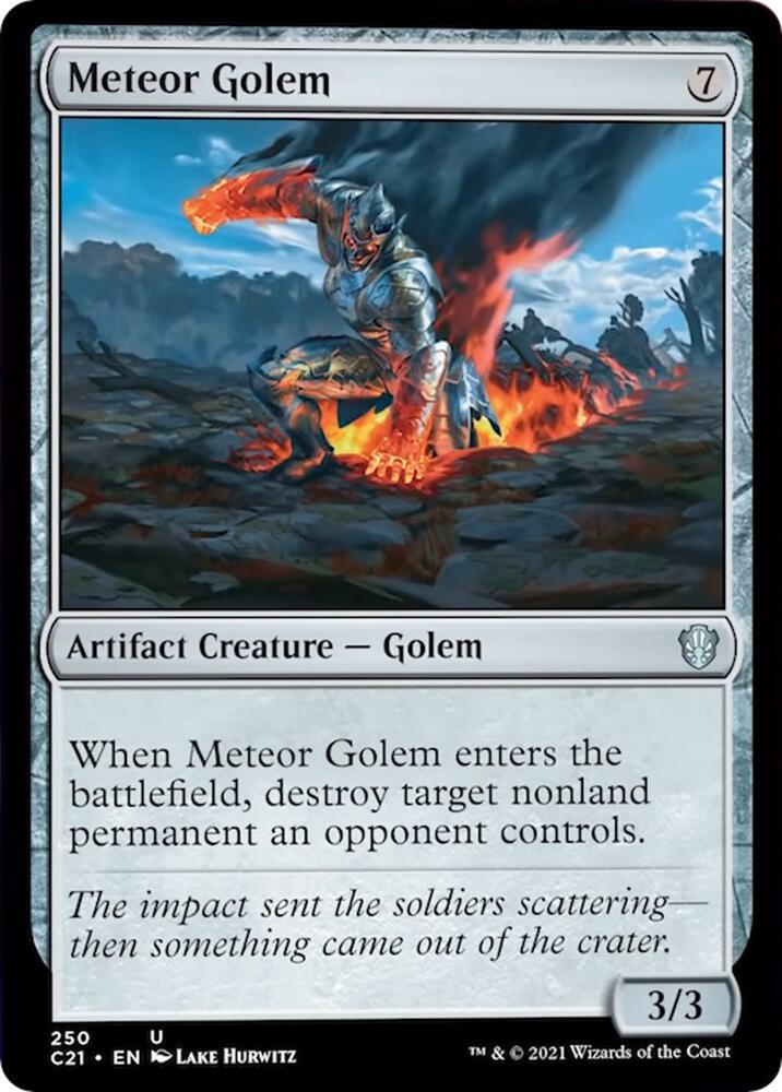 Meteor Golem [Commander 2021] 250