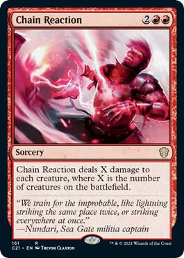Chain Reaction [Commander 2021] 161