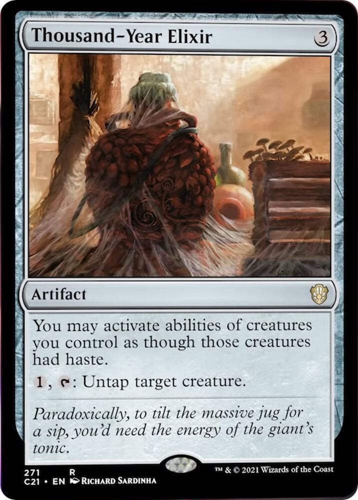Thousand-Year Elixir [Commander 2021] 271