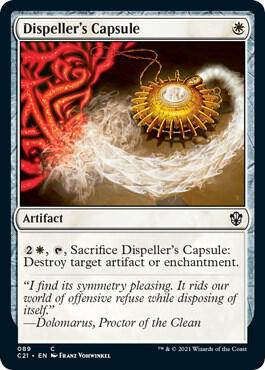 Dispeller's Capsule [Commander 2021] 89