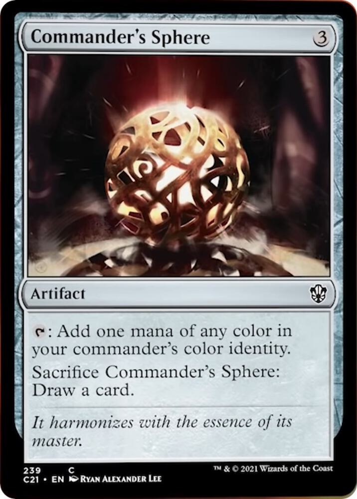 Commander's Sphere [Commander 2021] 239