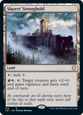 Slayers' Stronghold [Commander 2021] 318