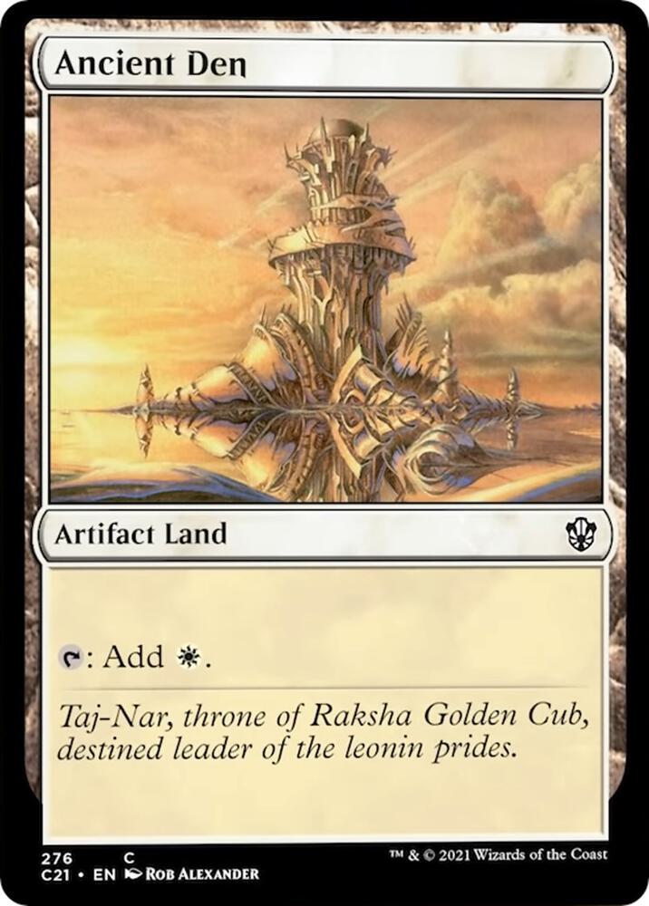 Ancient Den [Commander 2021] 276
