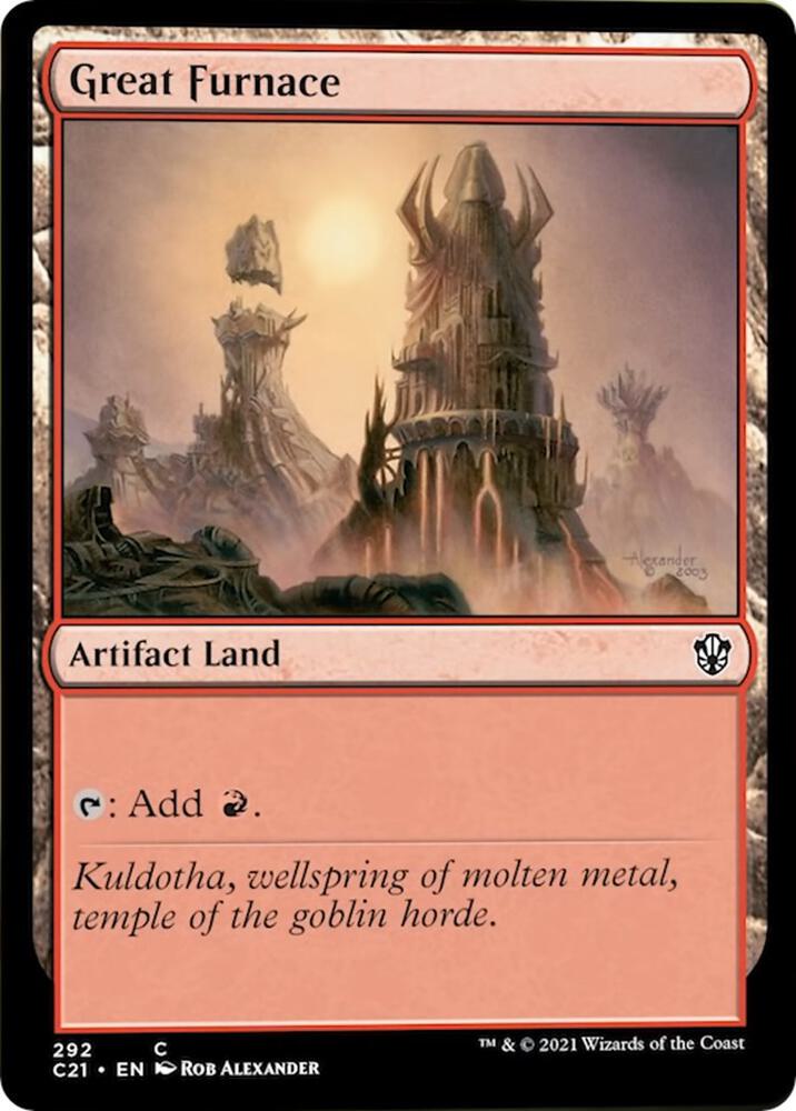 Great Furnace [Commander 2021] 292