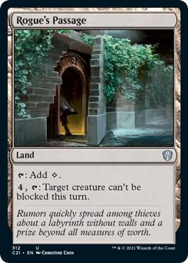 Rogue's Passage [Commander 2021] 312