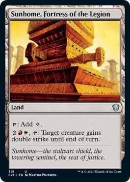 Sunhome, Fortress of the Legion [Commander 2021] 319